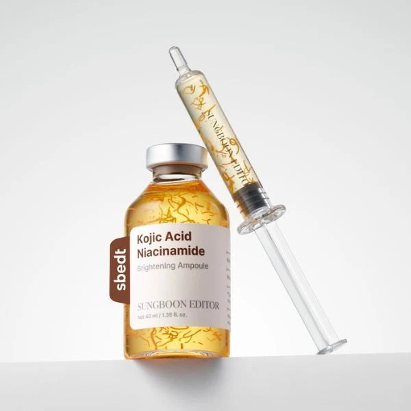 Sungboon Editor Kojic Acid Niacinamide Brightening Ampoule – 40 ml