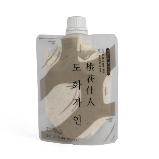 White Rice Wash Off Mask