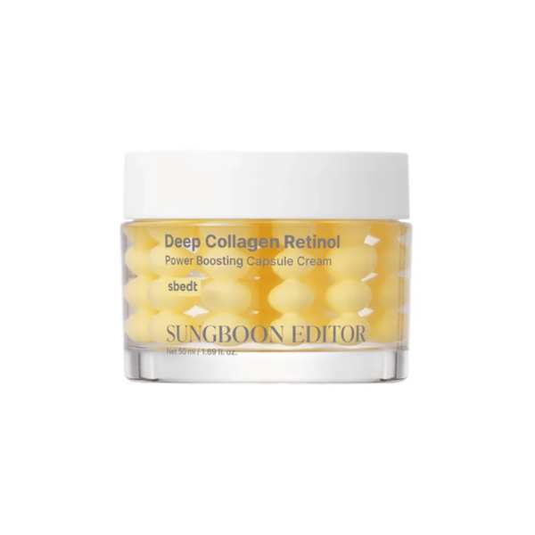 SUNGBOON EDITOR deep collagen retinol power boosting capsule cream 50ml
