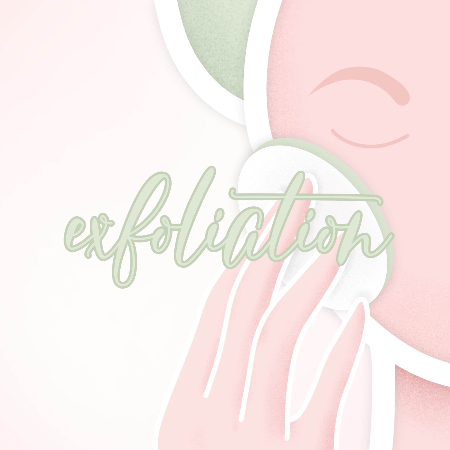 esfoliante usato per skincare coreana