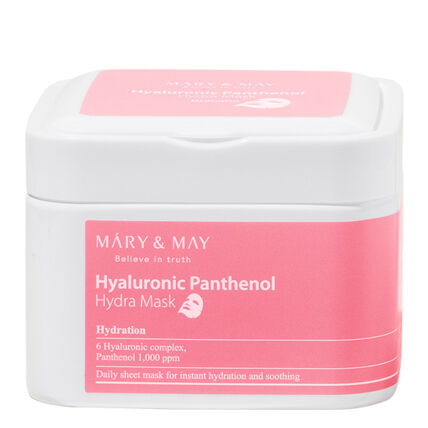 Mary&May Hyaluronic Panthenol Hydra Mask - 30pcs