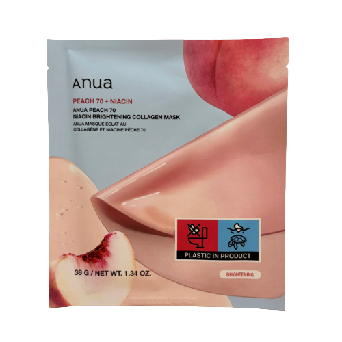 ANUA - Peach 70 Niacin Brightening Collagen Mask