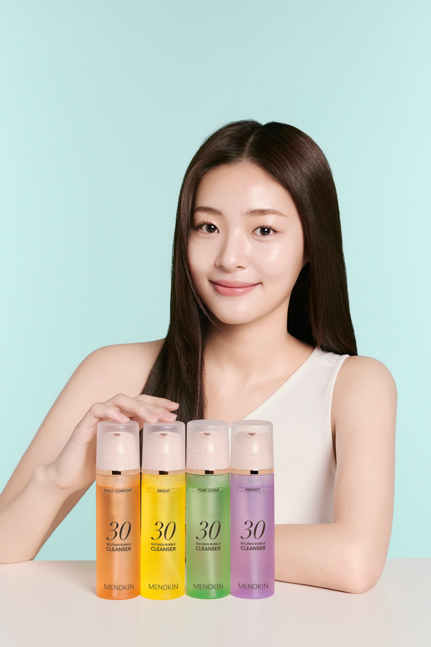 Menokin Bright Bubble Cleanser – 150 ml