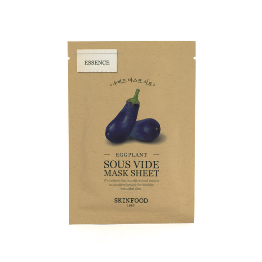 Eggplant Sous Vide Mask Sheet
