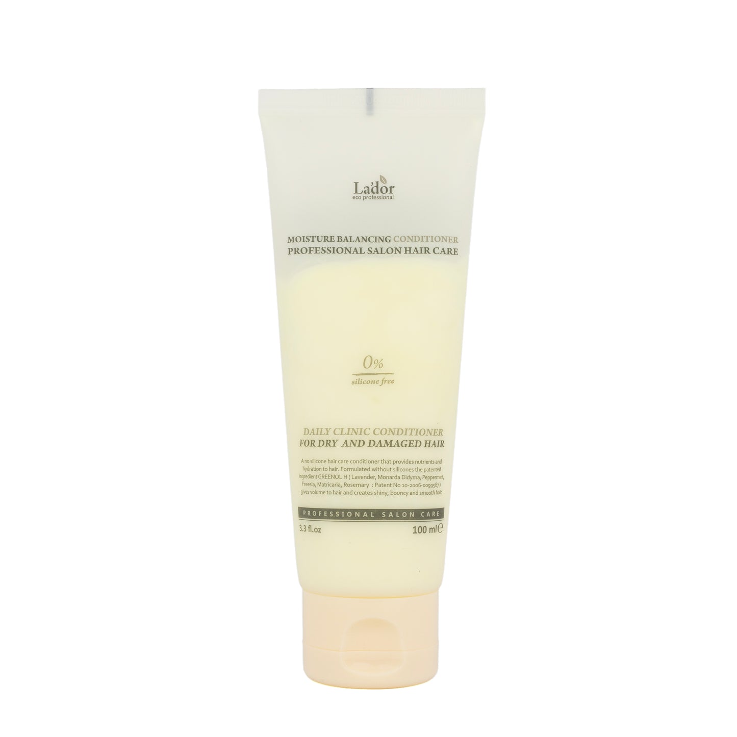  Flacone di La’dor Moisture Balancing Shampoo 200ml, shampoo idratante e nutriente per capelli secchi e danneggiati. Packaging minimal ed elegante con design professionale, perfetto per una haircare routine efficace. 