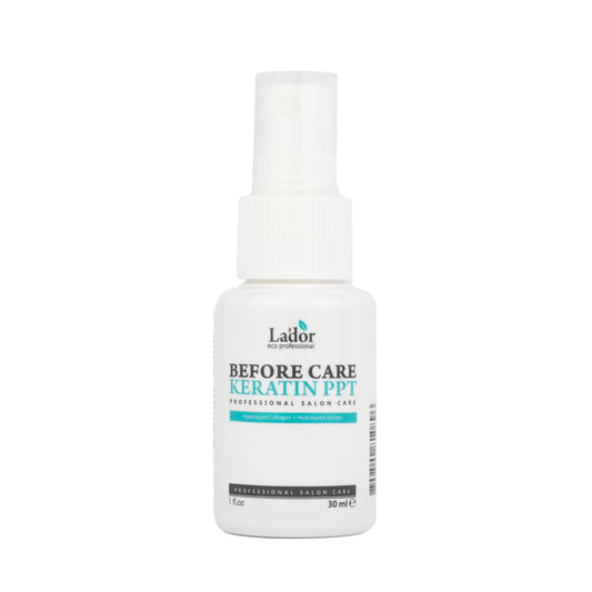 La'dor Before Care Keratin PTT – Trattamento alla cheratina coreana professionale per capelli danneggiati, secchi e crespi. Formula ristrutturante leave-in con collagene e cheratina per protezione e riparazione profonda