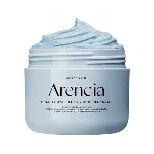 Arencia  Fresh Blue Hyssop Rice Mochi Cleanser